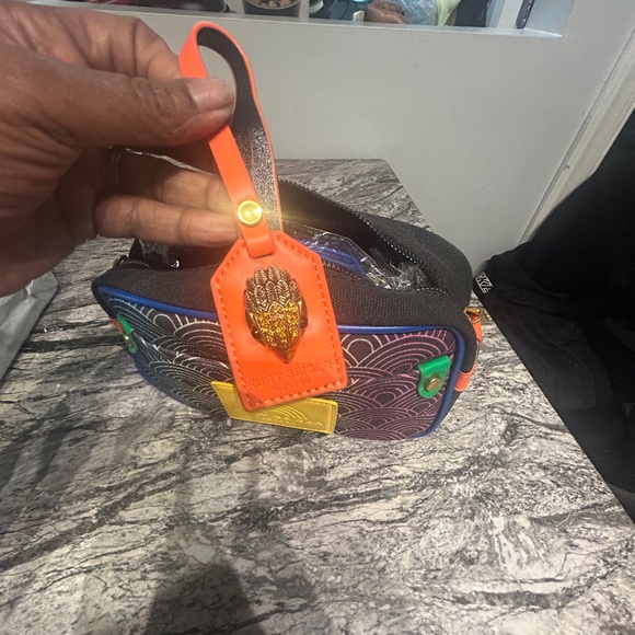 Kurt Geiger Rainbow Pattern Crossbody Bag - Picture 9 of 10